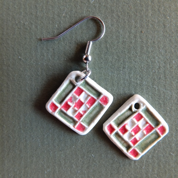  Patchwork Earrings